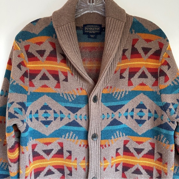 Pendleton Men's Los Lunas Cotton Cardigan, Small - Picture 14 of 15
